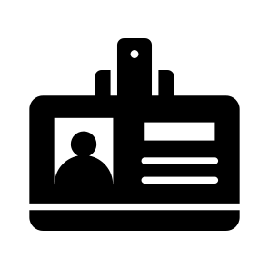 Student Id, Pass, Entry, Identification, Card icon