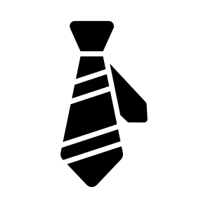 Tie, Necktie, Cravat, Apparel, Clothing icon