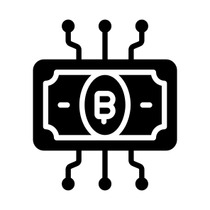 Asset, Banknote, Bitcoin, Crypto, Cryptocurrency icon