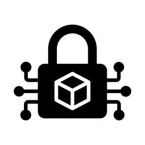 Blockchain, Lock, Padlock, Asset, Encryption icon