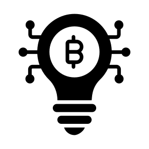,,idea, Innovation, Asset, Bitcoin, Crypto,,,,, icon