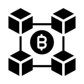 Network, Bitcoin, Crypto, Cryptocurrency, Blockchain icon