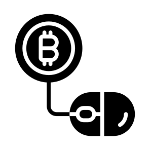 Online, Trading, Bitcoin, Crypto, Cryptocurrency icon