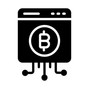 Website, Asset, Trading, Bitcoin, Crypto icon