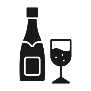 Bottles, Drink, Beverage, Festive, Celebration icon
