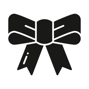 Bow, Decorative, Festive, Ribbon, Bowtie icon