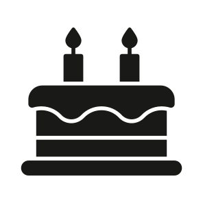 Cake, Muffin, Sweet, Dessert, Bakery icon