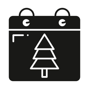 Calendar, Event, Schedule, Christmas, Almanac icon