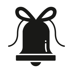 Christmas, Bell, Jingle, Ringing, Alarm icon