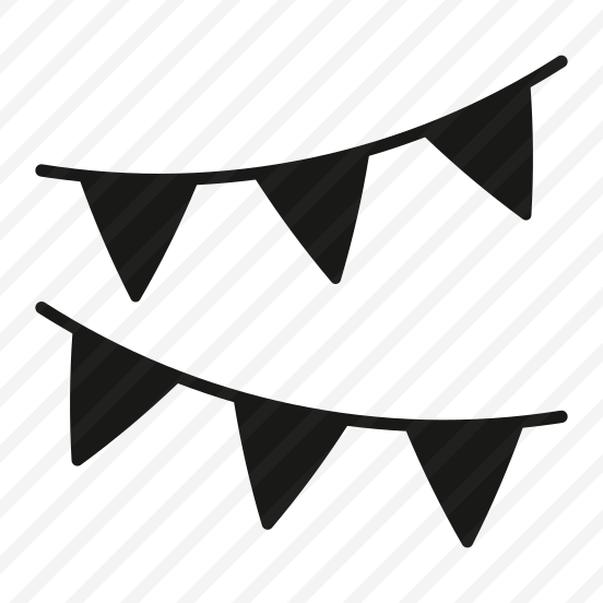 Garlands, Decoration, Pennants, Buntings, Streamer preview