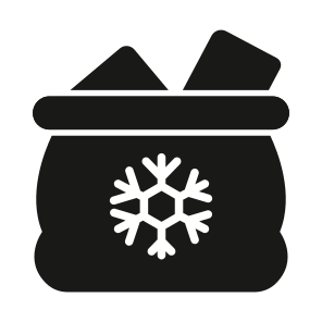 Gifts, Bag, Christmas, Santa, Surprise, icon