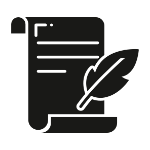 Letter, Quill, Writing, Feather, Paper icon