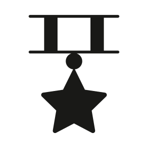 Military, Reward, Award, Achievement, Bravery icon