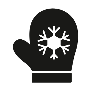 Mitten, Winiter, Glove, Christmas, Gauntlets icon