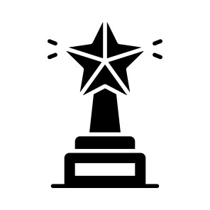 Award, Trophy, Reward, Success, Achievement icon