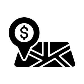 Business, Location, Investment, Marketing, Navigation icon