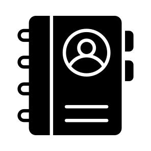 Contact, Book, Business, Notebook, Directory icon