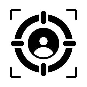 Customer, Hunting, Target, Focus, Goal icon