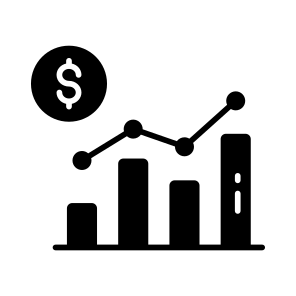 Financial, Analysis, Business, Growth, Money icon