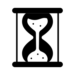 Hourglass, Sand, Clock, Timer, Countdown icon