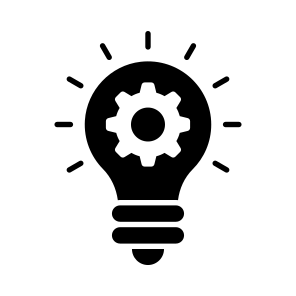 Innovation, Automation, Process, Idea, Creativity icon