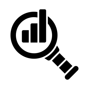 Market, Research, Data, Analysis, Business icon