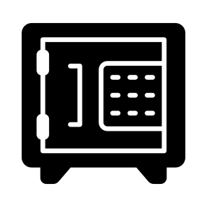 Safe, Box, Locker, Security, Money icon