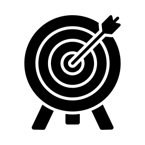 Target, Bullseye, Dartboard, Precision, Accuracy icon