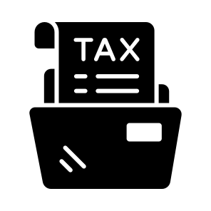 Tax, File, Finance, Document, Folder icon