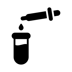 Dropper, Pipette, Reaction, Tube, Glasswear icon