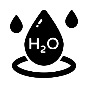 Formula, Ho, Drops, Droplets, Water icon