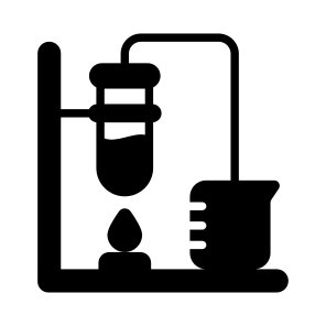 Heating, Experiment, Practical, Tube, Beaker icon