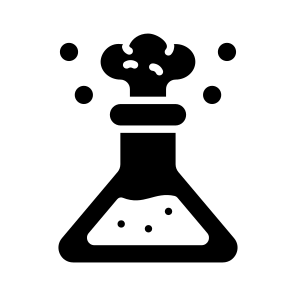 Reaction, Beaker, Glasswear, Blast, Explosion icon
