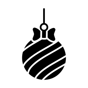 Baubles, Lights, Ornament, Hangings, Decoration,,,, icon