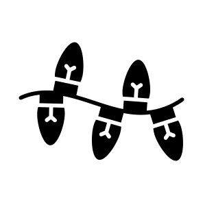 Decoration, Lights, Fairy, Bulb, Decorative, icon