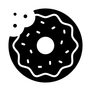 Donut, Doughnut, Bakery, Food, Sweet, icon