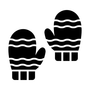 Mittens, Winter, Gloves, Christmas, Gauntlets, icon