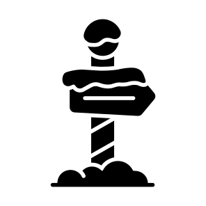 North Pole, Christmas, Holiday, Santa, Village, icon