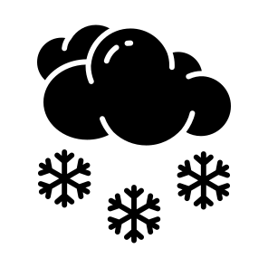 Snowflake, Winter, Weather, Cloud, Snowfall, icon