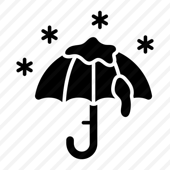 Umbrella, Snowfalling, Weather, Forecast, Winter, preview