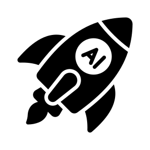 Ai, Artificial, Intelligence, Missile, Rocket icon