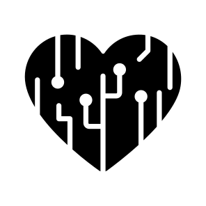 Artificial, Heart, Intelligence, Technology, Cardiac icon