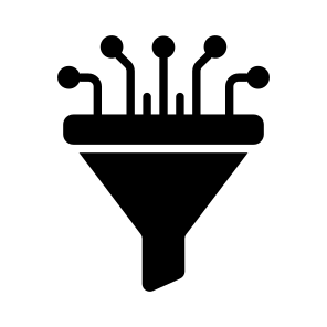 Artificial, Intelligence, Ai, Data, Processing icon