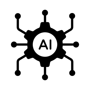 Automation, Microprocessor, Artificial, Intelligence, Maintenance icon