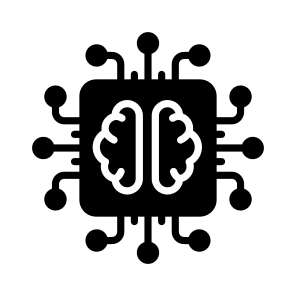 Barin, Processor, Artificial, Intelligence, Microprocessor icon