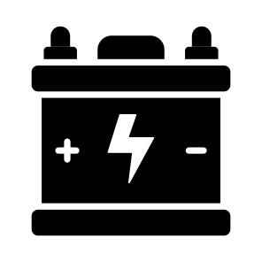 Battery, Rechargeable, Electric, Energy, Power icon