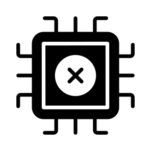 Chipp, Error, Microprocessor, Microchip, Processor icon