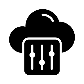 Cloud, Setting, Management, Computing, Hosting icon