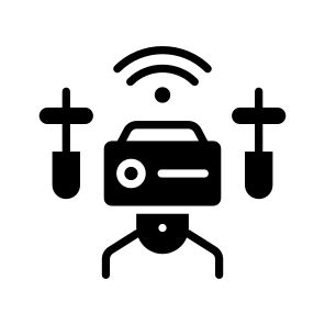 Drone, Technology, Artificial, Intelligence, Automation icon