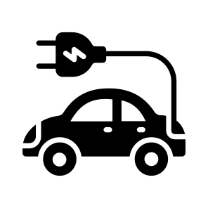 Electric, Car, Vehicle, Conveyance, Mobility icon